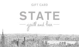 Gift card for State Grill and Bar
