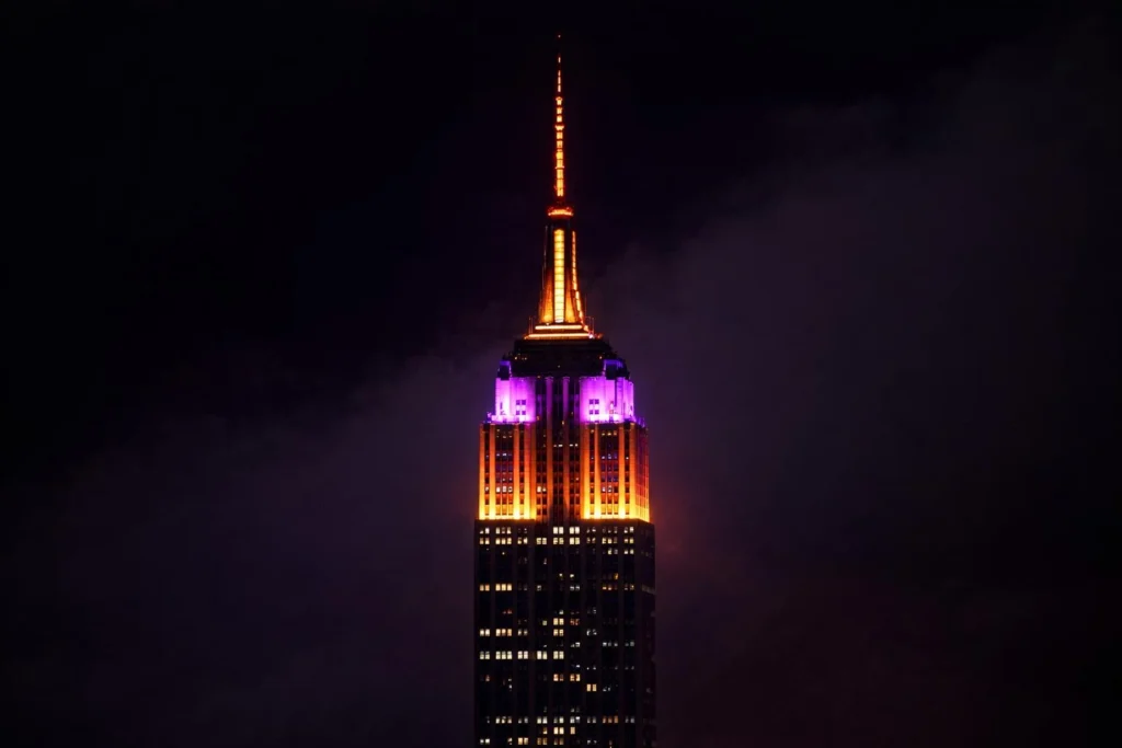 esb tower lights