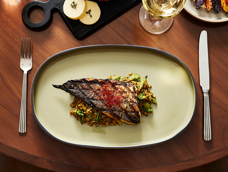 Grilled Branzino