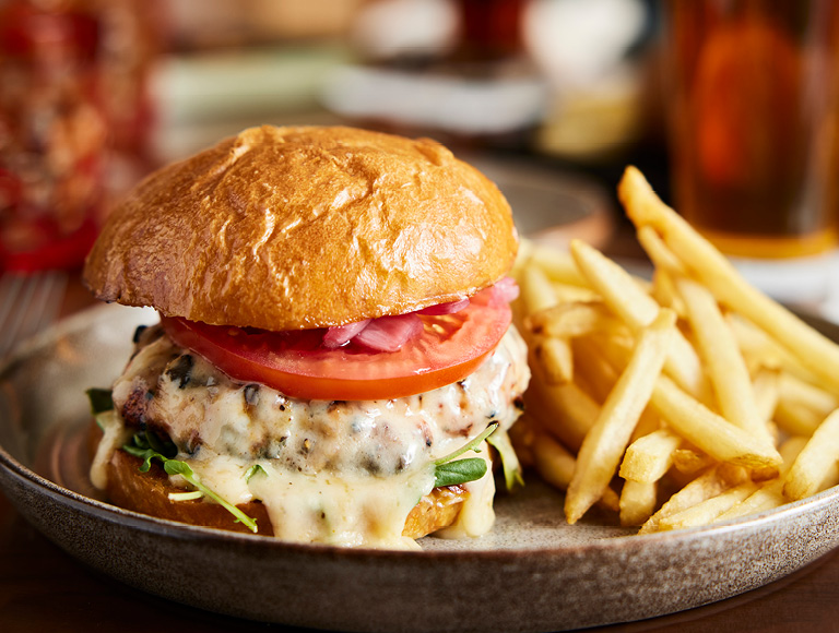 Truffle Chicken Burger
