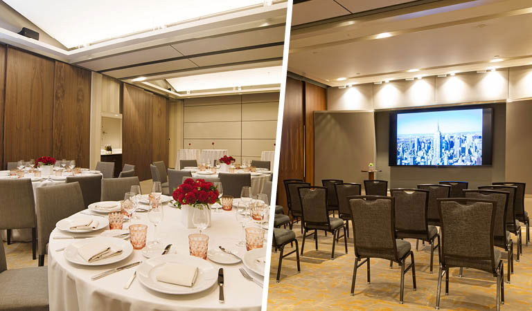 Private event dining rooms inside STATE grill and bar at the Empire State Building